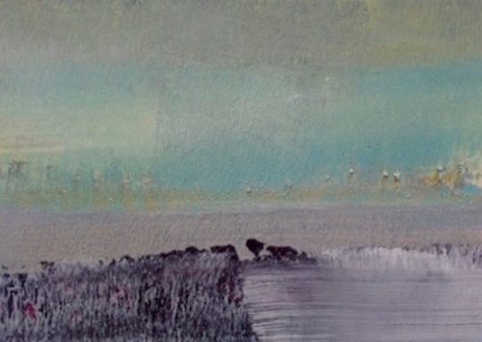 Acryl auf Papier · 14,8 cm x 10,5 cm