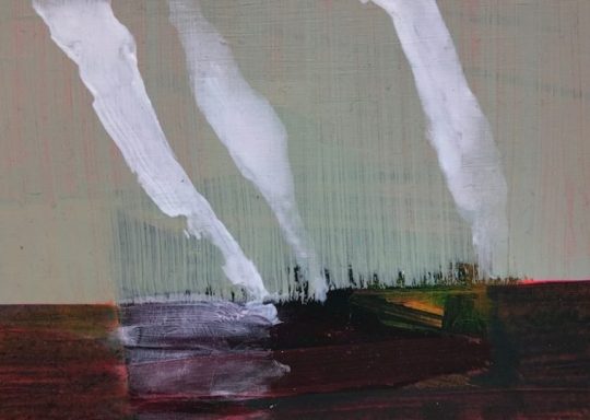 Acryl auf Papier · 14,8 cm x 10,5 cm