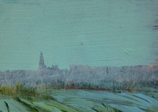 Acryl auf Papier · 14,8 cm x 10,5 cm