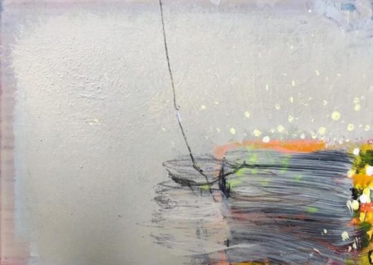 Acryl auf Papier · 14,8 cm x 10,5 cm