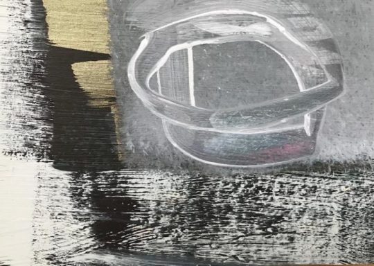 Acryl auf Papier · 14,8 cm x 10,5 cm