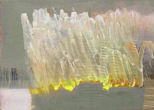 Acryl auf Papier · 14,8 cm x 10,5 cm