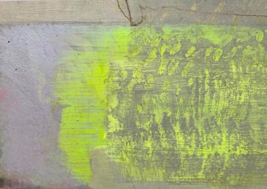 Acryl auf Papier · 14,8 cm x 10,5 cm