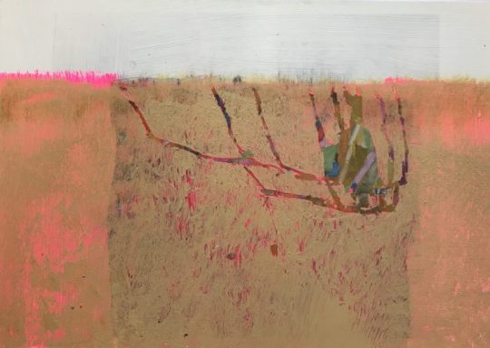 Acryl auf Papier · 14,8 cm x 10,5 cm