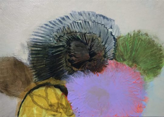 Acryl auf Papier · 14,8 cm x 10,5 cm