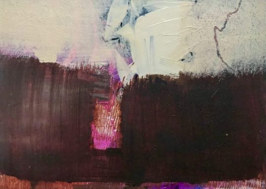 Acryl auf Papier · 14,8 cm x 10,5 cm